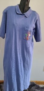 Vintage Alain Toussiant polo dress